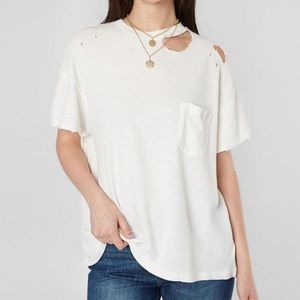 Free people rubi ripped pocket t